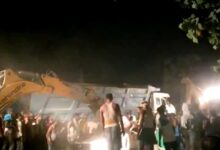 भागलपुर में गिट्टी से भरा हाईवा स्कॉर्पियो पर पलटा 6 की मौके पर मौत
