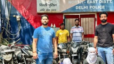 द‍िल्‍ली पुल‍िस AATS टीम ने दोपह‍िया वाहन चोर के बड़े रैकेट का किया पर्दाफाश, 3 कुख्‍यात वाहन चोर गिरफ्तार