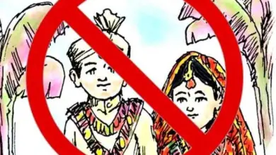 जिला प्रोबेशन अधिकारी अतुल कुमार सोनी ने बताया कि बाल विवाह प्रतिषेध अधिनियम 2006 के अन्तर्गत "बाल विवाह" करना या कराना या उसमें सहयोग करना कानूनी अपराध है