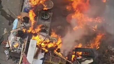 लोगों की सूझबूझ से टल गया बड़ा अग्निकांड, फायर बिग्रेड पहुँचने से पहले आग पर काबू पाया, कोई हताहत नहीं
