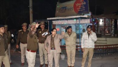 पुलिस कमिश्नर लक्ष्मी सिंह द्वारा सोमवार को थाना सेक्टर-113 का औचक निरीक्षण किया गया