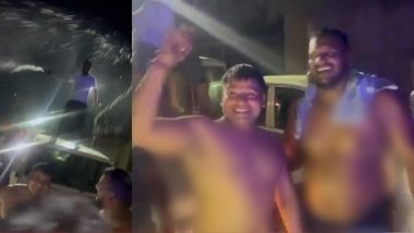 Noida में सड़क पर मनाया गया जन्मदिन, सड़क पर खुलेआम हुई शराब पार्टी, पुलिस ने 3 को किया गिरफ्तार