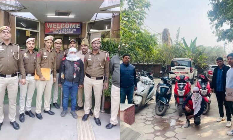 सूरजपुर पुलिस ने चोरी की स्कूटी के साथ बदमाश को गिरफ्तार किया है।