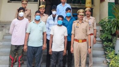 थाना एक्सप्रेसवे पुलिस ने 5 टप्पेबाजों को गिरफ्तार किया है