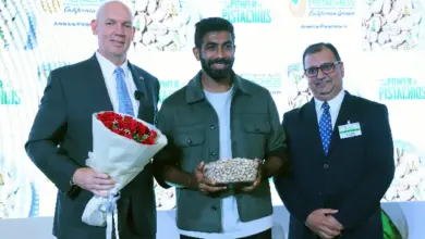 Jorgan Andrews, Deputy Chief of Mission, Jasprit Bumrah,Sumit Saran, India Representative of APG