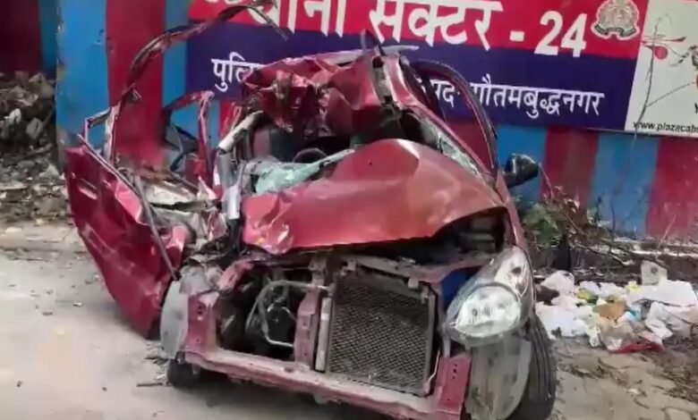 Noida Car Accident