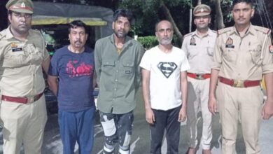 थाना सेक्टर-58 पुलिस ने मुठभेड़ के दौरान जालिम गैंग के तीन बदमाशों को गिरफ्तार किया है।