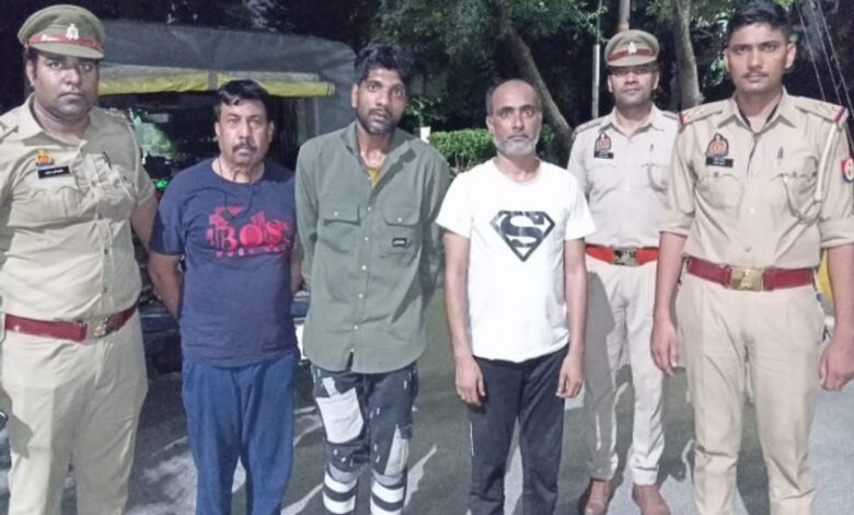 थाना सेक्टर-58 पुलिस ने मुठभेड़ के दौरान जालिम गैंग के तीन बदमाशों को गिरफ्तार किया है।