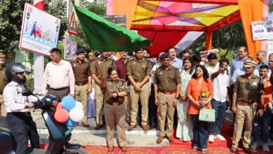 पुलिस आयुक्त ने यातायात जागरूकता रैली को दिखाई हरी झंडी, ग्रामीण क्षेत्रों में चलेगा विशेष अभियान