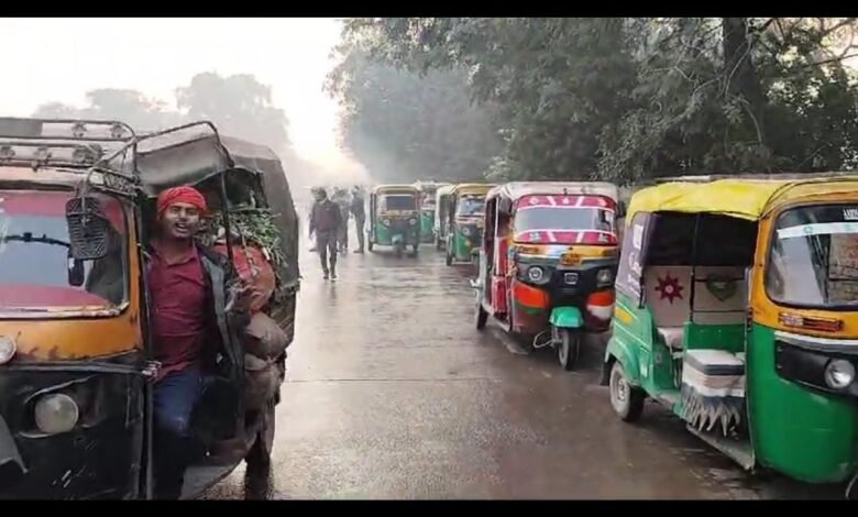 Faridabad Auto Strike