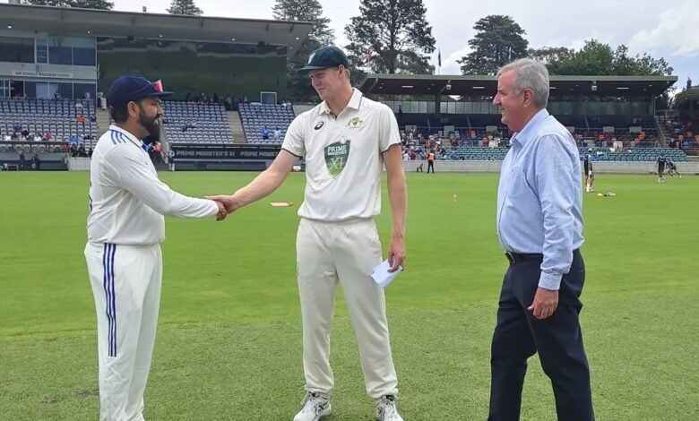 IND vs AUS PM XI Live Cricket Score