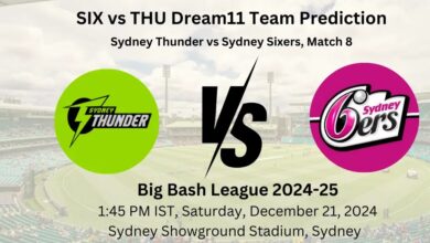 Sydney Sixers vs Sydney Thunder