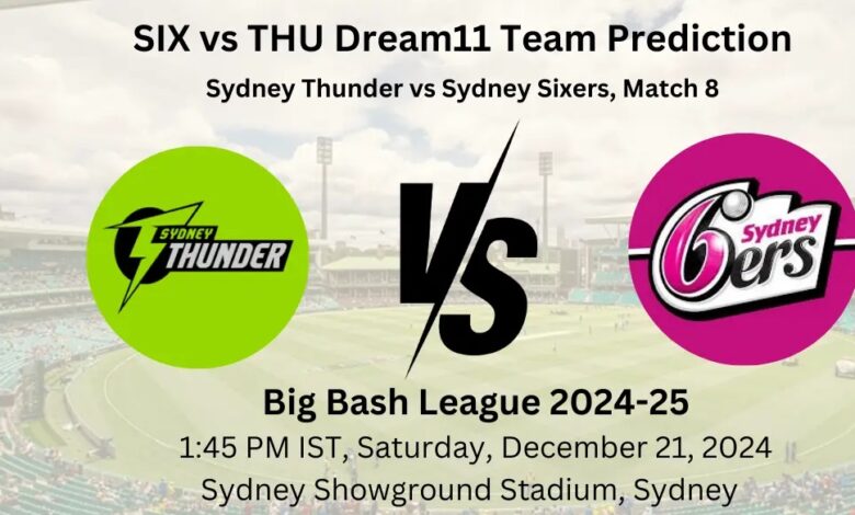 Sydney Sixers vs Sydney Thunder