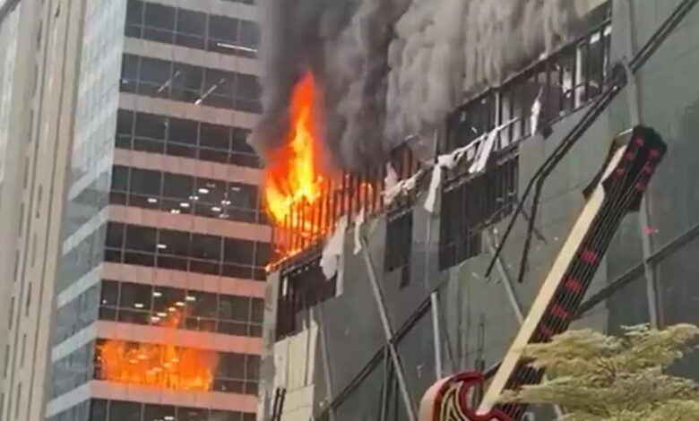 Knowledge City Hyderabad Fire Accident