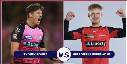 Sydney Sixers vs Melbourne Renegades