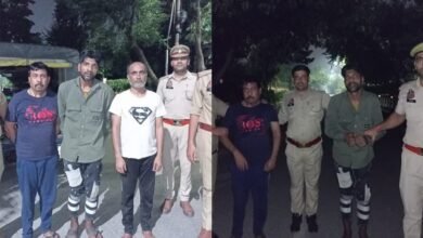 उत्तर प्रदेश, नोएडा: पुलिस और बदमाशों के बीच मुठभेड़, तीन गिरफ्तार