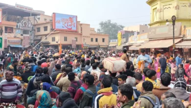 -मौनी अमावस्या पर स्नान के बाद राम मंदिर व हनुमानगढ़ी पहुंचे श्रद्धालु