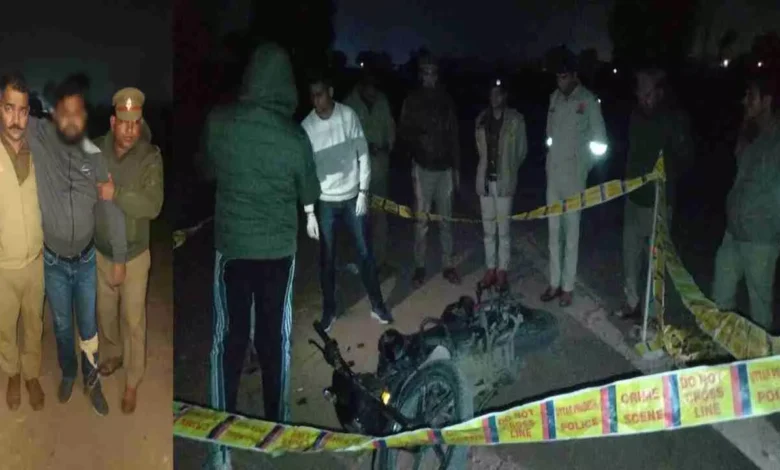 उत्तर प्रदेश, गाजियाबाद: संदिग्ध परिस्थितियों में पैर पर गोली लगी