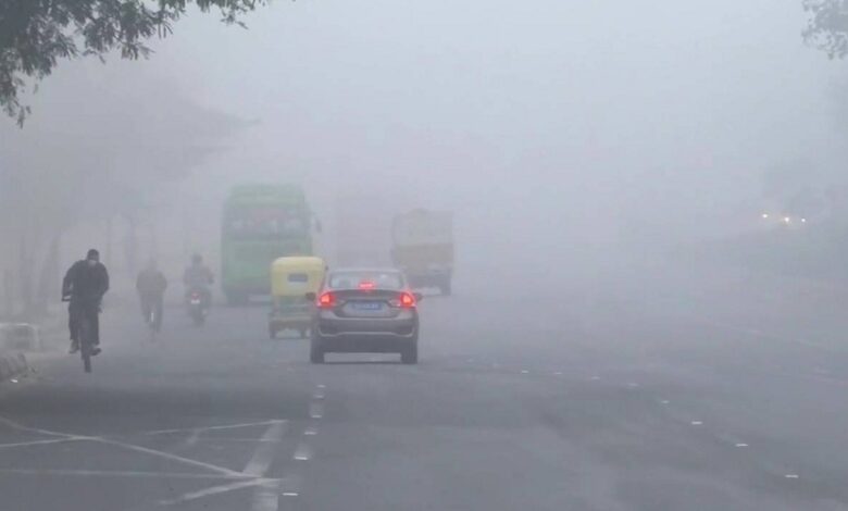 Dense Fog in Noida