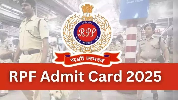 RPF Constable Admit Card