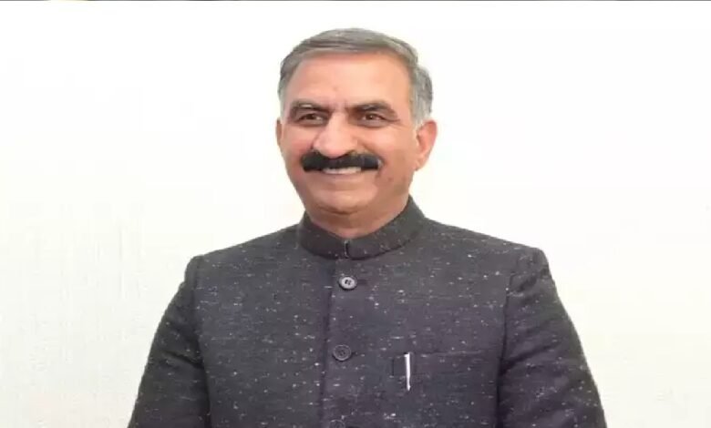 मुख्यमंत्री सुखविंद्र सिंह सुक्खू