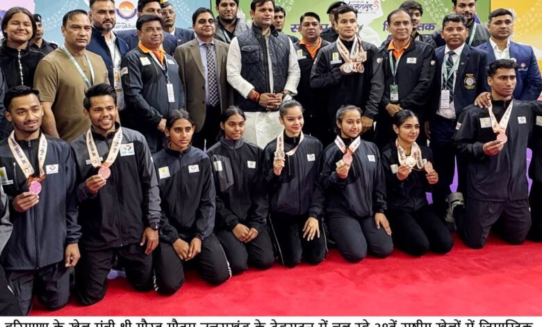खेल मंत्री गौरव गौतम