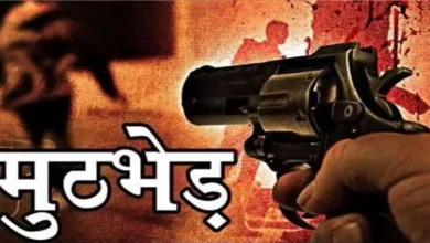 उत्तर प्रदेश, नोएडा: पुलिस की सात बदमाशों से हुई मुठभेड़, पांच को लगी गोली