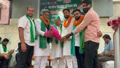उत्तर प्रदेश, नोएडा: भाकियू मंच ने किया संगठन विस्तार, तीन जून से लुहारली टोल पर अनिश्चितकालीन धरना