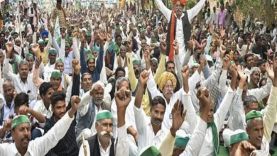उत्तर प्रदेश, नोएडा: किसानों की मांगों को लेकर ग्रेटर नोएडा में महापंचायत