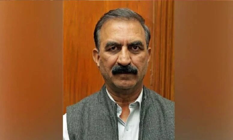 मुख्यमंत्री सुखविंद्र सिंह