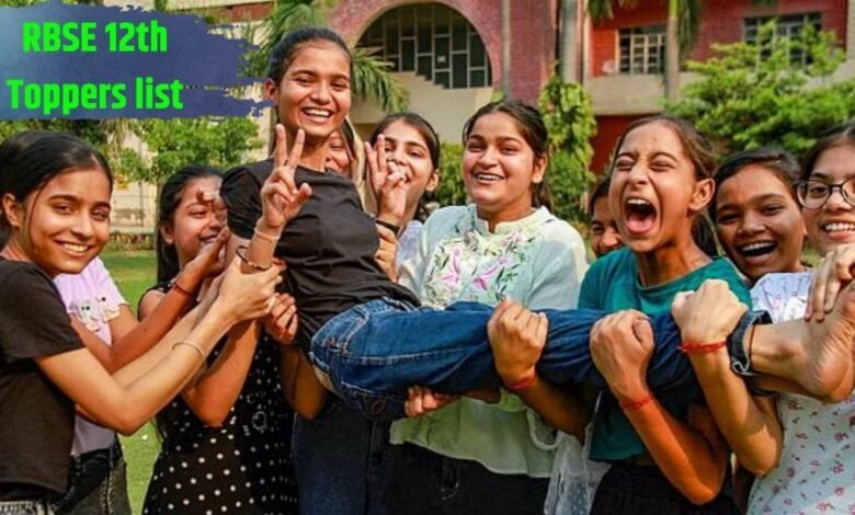 RBSE 12th Topper List 2025