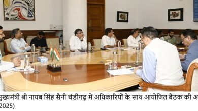 हरियाणा, पंचकूला: मानसून से पहले सभी लघु अवधि परियोजनाएं पूर्ण करें विभाग: मुख्यमंत्री