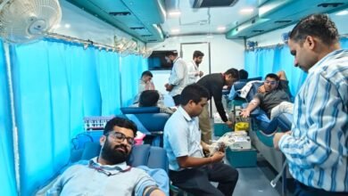 नई दिल्ली: एम्स के डॉक्टरों ने किया स्वैच्छिक रक्तदान