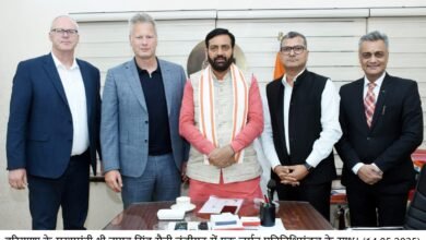 हरियाणा, चंडीगढ़: मुख्यमंत्री नायब सिंह सैनी से मिला जर्मन प्रतिनिधिमंडल, हरियाणा के झज्जर में ऑटोमोबाइल विनिर्माण संयंत्र की प्रगति पर करी चर्चा