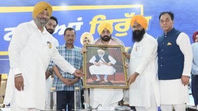 जलालपुर (होशियारपुर): भगवंत मान और केजरीवाल ने नशों के खिलाफ लड़ाई में लोगों का सहयोग मांगा