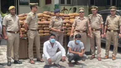 उत्तर प्रदेश, नोएडा: इनवर्टर की खाली बाड़ी में उड़ीसा से गांजा छिपाकर लाने वाले गिरोह के सरगना समेत चार तस्कर गिरफ्तार