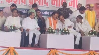 उत्तर प्रदेश, नोएडा: डिप्टी सीएम ग्रेटर नोएडा में बोले- आतंकवाद पर लगाई लगाम
