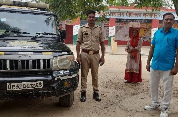 ग्रेटर नोएडा के प्राथमिक विद्यालय में चोरी