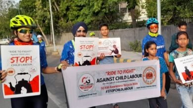  उत्तर प्रदेश, नोएडा: विश्व बाल श्रम निषेध दिवस पर ग्रेनो प्राधिकरण ने चलाया अभियान