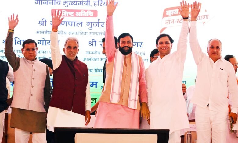 हरियाणा, चंडीगढ़: पलवल विधानसभा क्षेत्र भरेगा विकास की नई उड़ान, मुख्यमंत्री ने की करोड़ों रुपये की विकास परियोजनाओं की घोषणाएं