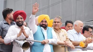 पंजाब, लुधियाना: आप का 'विजय' रोड शो: काम की राजनीति को वोट देने के लिए लुधियाना वेस्ट को दिल से शुक्रिया