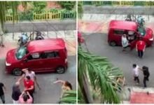 उत्तर प्रदेश, नोएडा: कार खड़ी करने को लेकर बड़ा बवाल, इतने चले लाठी डंडे कि थाने पहुंच गया मामला