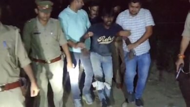 उत्तर प्रदेश, नोएडा: मुठभेड़ में बदमाश को लगी गोली