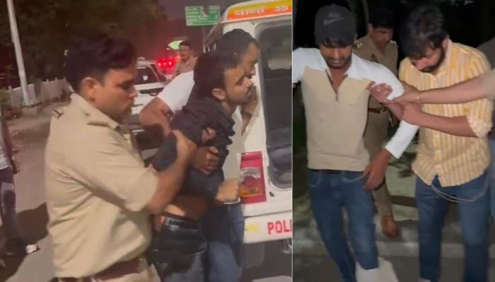 उत्तर प्रदेश, नोएडा: नोएडा पुलिस ने मुठभेड़ के बाद पांच टप्पेबाज पकड़े