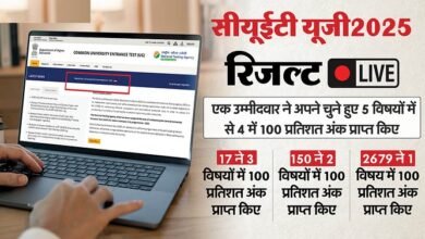 CUET UG Result 2025