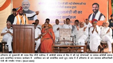 हरियाणा, चंडीगढ़: तीसरी बार नॉन-स्टॉप सरकार बनाई है, काम में कोई कसर नहीं छोड़ेंगे: मुख्यमंत्री