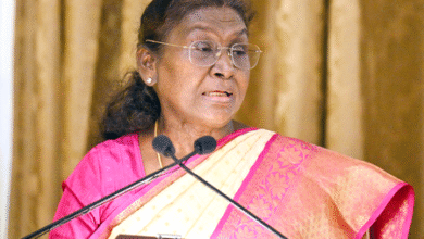 नई दिल्ली: राष्ट्रपति ने 5 तटरक्षकों को किया सम्मानित