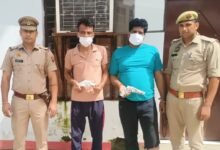 उत्तर प्रदेश, नोएडा: मुठभेड़ के दौरान दो बदमाश गिरफ्तार