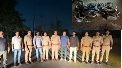 उत्तर प्रदेश, नोएडा: पुलिस मुठभेड़ में बदमाश को लगी गोली