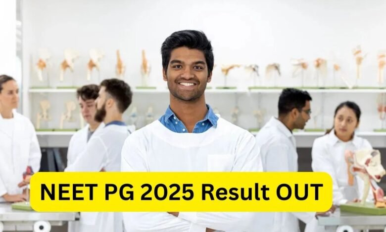 NEET PG Result 2025